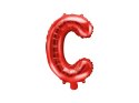 Balon foliowy Litera ''C'', 35cm, czerwony Balon foliowy Litera ''C'', 35cm, czerwony