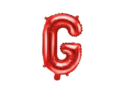 Balon foliowy Litera ''G'', 35cm, czerwony Balon foliowy Litera ''G'', 35cm, czerwony