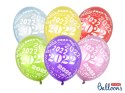 Balony 30cm, 2022, Metallic mix (1 op. / 6 szt.)