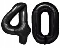 Balony dekoracje na 40 urodziny konfetti STO LAT