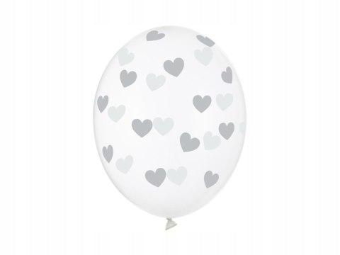 Balony serca srebrny napis LOVE na Walentynki Ślub Balony serca srebrny napis LOVE na Walentynki Ślub