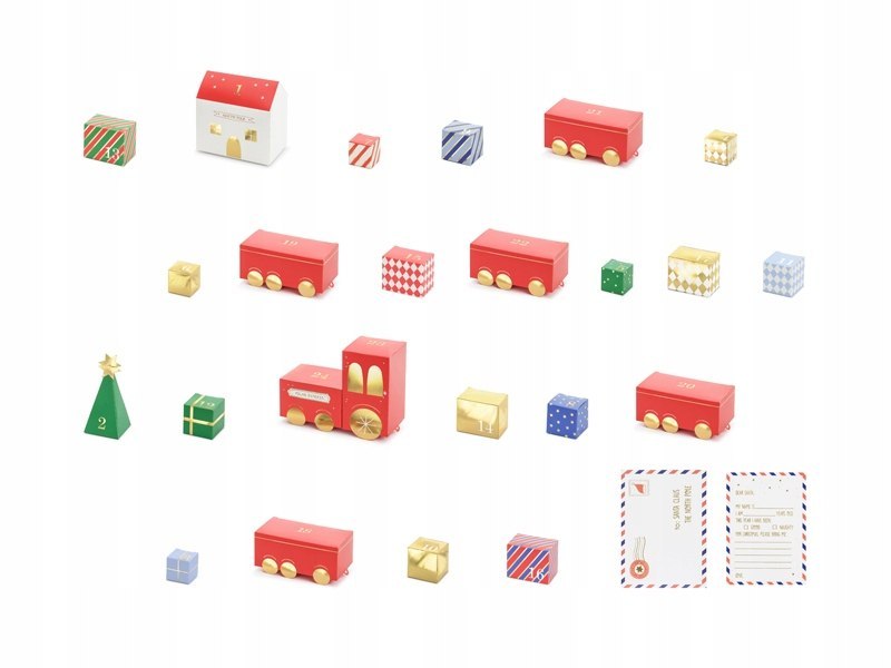 Kalendarz adwentowy dla dzieci na lego słodycze 24 Kalendarz adwentowy dla dzieci na lego słodycze 24