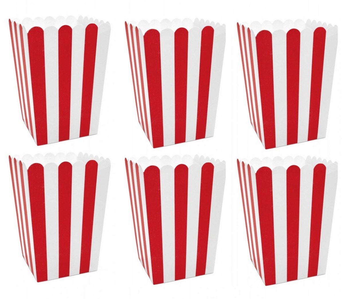 Pudełka popcorn na film słodycze ozdoby Walentynki Pudełka popcorn na film słodycze ozdoby Walentynki