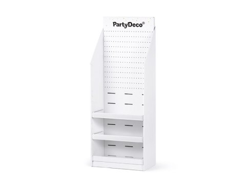 Stand papierowy, biały, 58x160x40cm Stand papierowy, biały, 58x160x40cm