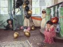 Sztuczna pajęczyna czarna sieć 12 pająki Halloween Sztuczna pajęczyna czarna sieć 12 pająki Halloween