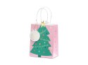 Torebka na prezenty Choinka, mix, 14x20.5x8cm Torebka na prezenty Choinka, mix, 14x20.5x8cm