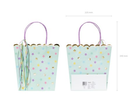 Torebki na prezenty Gwiazdki, mix, 22x23x8cm Torebki na prezenty Gwiazdki, mix, 22x23x8cm