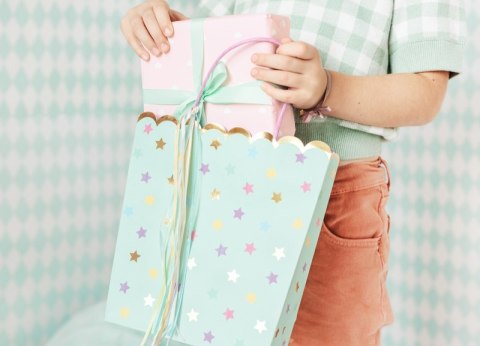 Torebki na prezenty Gwiazdki, mix, 22x23x8cm Torebki na prezenty Gwiazdki, mix, 22x23x8cm