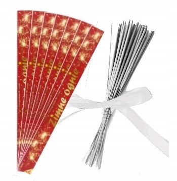 Zimne ognie długie 70cm na Ślub Wesele 80szt 140s Zimne ognie długie 70cm na Ślub Wesele 80szt 140s