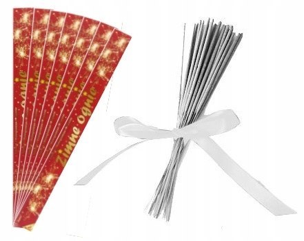 Zimne ognie długie 70cm na Ślub Wesele 80szt 140s Zimne ognie długie 70cm na Ślub Wesele 80szt 140s