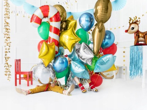 Balon Renifer świąteczne balony ozdoby dla dzieci Balon Renifer świąteczne balony ozdoby dla dzieci