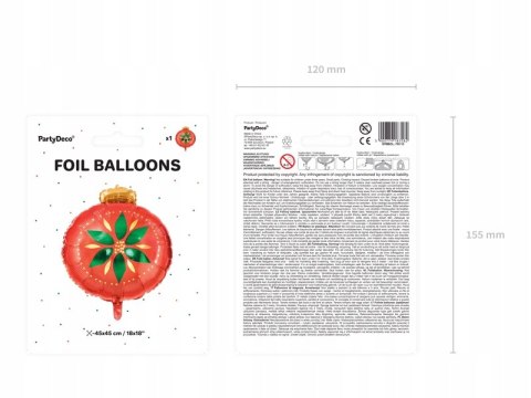 Balon bombka balony świąteczne dla dzieci na HEL Balon bombka balony świąteczne dla dzieci na HEL
