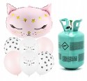 Balony KOTY na kocie urodziny 7szt + butla z helem Balony KOTY na kocie urodziny 7szt + butla z helem