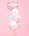 Balony KOTY na kocie urodziny 7szt + butla z helem Balony KOTY na kocie urodziny 7szt + butla z helem