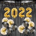 Dekoracje balony baner girlanda na Sylwestra 2022 Dekoracje balony baner girlanda na Sylwestra 2022