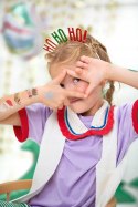 Opaska świąteczna na głowę prezent na Mikołajki Opaska świąteczna na głowę prezent na Mikołajki