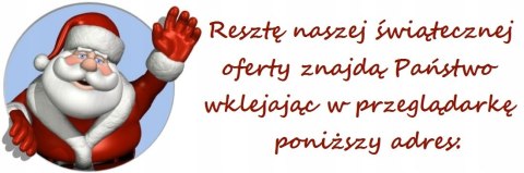Strój przebranie Świętego Mikołaja dzwonek worek Strój przebranie Świętego Mikołaja dzwonek worek