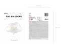 Balon foliowy Chmurka, 51x35.5cm, mix Balon foliowy Chmurka, 51x35.5cm, mix