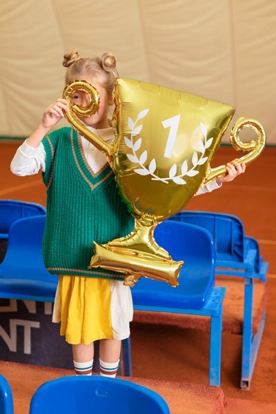 Balon foliowy Puchar, 64x61cm, złoty Balon foliowy Puchar, 64x61cm, złoty