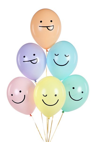 Balony 30 cm, Buźki, mix (1 op. / 50 szt.) Balony 30 cm, Buźki, mix (1 op. / 50 szt.)