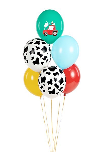 Balony 30 cm, Farma, mix (1 op. / 50 szt.) Balony 30 cm, Farma, mix (1 op. / 50 szt.)