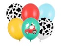 Balony 30 cm, Farma, mix (1 op. / 6 szt.) Balony 30 cm, Farma, mix (1 op. / 6 szt.)