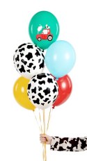 Balony 30 cm, Farma, mix (1 op. / 6 szt.) Balony 30 cm, Farma, mix (1 op. / 6 szt.)