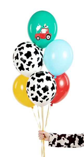 Balony 30 cm, Farma, mix (1 op. / 6 szt.) Balony 30 cm, Farma, mix (1 op. / 6 szt.)