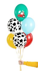 Balony 30 cm, Farma, mix (1 op. / 6 szt.) Balony 30 cm, Farma, mix (1 op. / 6 szt.)