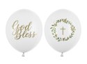 Balony 30 cm, God Bless, Pastel Pure White (1 op. / 50 szt.)