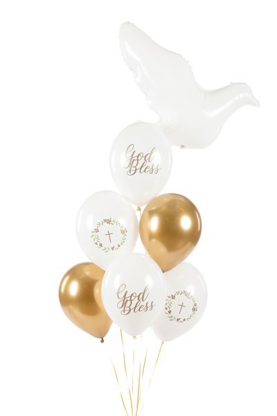 Balony 30 cm, God Bless, mix (1 op. / 6 szt.) Balony 30 cm, God Bless, mix (1 op. / 6 szt.)