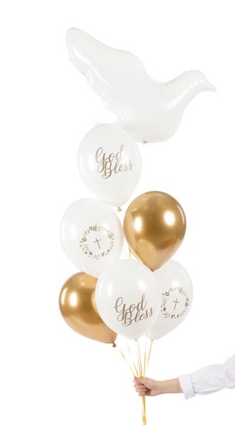 Balony 30 cm, God Bless, mix (1 op. / 6 szt.) Balony 30 cm, God Bless, mix (1 op. / 6 szt.)