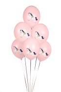 Balony 30 cm, Konik, Pastel Pale Pink (1 op. / 50 szt.)