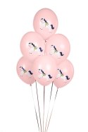 Balony 30 cm, Konik, Pastel Pale Pink (1 op. / 6 szt.) Balony 30 cm, Konik, Pastel Pale Pink (1 op. / 6 szt.)