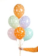 Balony 30 cm, Kropki, mix (1 op. / 50 szt.) Balony 30 cm, Kropki, mix (1 op. / 50 szt.)