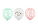 Balony 30 cm, Love you mom, mix (1 op. / 50 szt.)