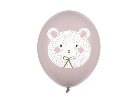 Balony 30 cm, Miś polarny, Pastel Warm Grey (1 op. / 50 szt.) Balony 30 cm, Miś polarny, Pastel Warm Grey (1 op. / 50 szt.)