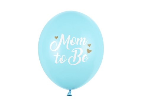 Balony 30 cm, Mom to Be, Pastel Light Blue (1 op. / 50 szt.) Balony 30 cm, Mom to Be, Pastel Light Blue (1 op. / 50 szt.)
