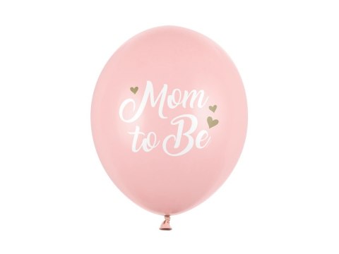 Balony 30 cm, Mom to Be, Pastel Pale Pink (1 op. / 50 szt.)