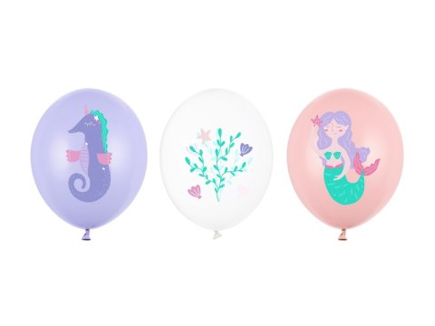 Balony 30 cm, Morski Świat, mix (1 op. / 50 szt.) Balony 30 cm, Morski Świat, mix (1 op. / 50 szt.)
