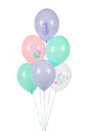 Balony 30 cm, Morski Świat, mix (1 op. / 6 szt.) Balony 30 cm, Morski Świat, mix (1 op. / 6 szt.)