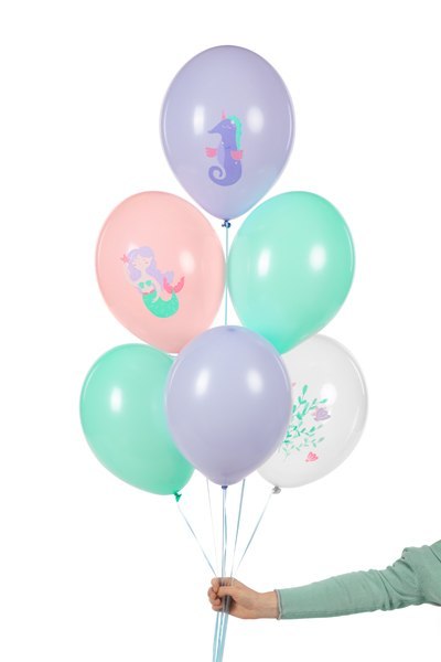 Balony 30 cm, Morski Świat, mix (1 op. / 6 szt.) Balony 30 cm, Morski Świat, mix (1 op. / 6 szt.)