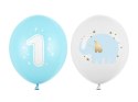 Balony 30 cm, Roczek, Pastel Light Blue (1 op. / 50 szt.) Balony 30 cm, Roczek, Pastel Light Blue (1 op. / 50 szt.)