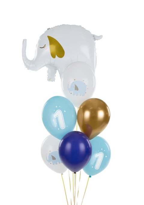 Balony 30 cm, Roczek, Pastel Light Blue (1 op. / 50 szt.) Balony 30 cm, Roczek, Pastel Light Blue (1 op. / 50 szt.)