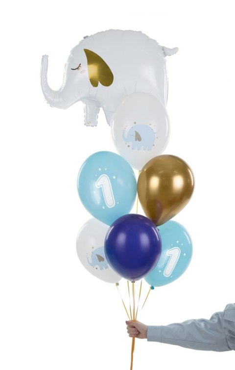 Balony 30 cm, Roczek, Pastel Light Blue (1 op. / 50 szt.) Balony 30 cm, Roczek, Pastel Light Blue (1 op. / 50 szt.)