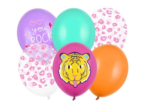 Balony 30 cm, You Rock, mix (1 op. / 6 szt.)