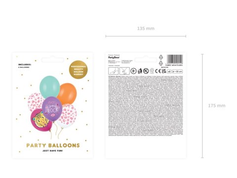 Balony 30 cm, You Rock, mix (1 op. / 6 szt.) Balony 30 cm, You Rock, mix (1 op. / 6 szt.)