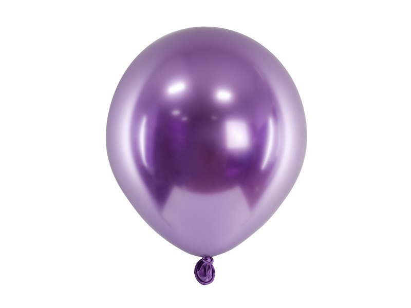 Balony Glossy 12 cm, fiolet (1 op. / 50 szt.) Balony Glossy 12 cm, fiolet (1 op. / 50 szt.)