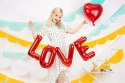 Balony serca baner napis balon LOVE na Walentynki Balony serca baner napis balon LOVE na Walentynki
