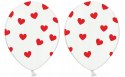 Balony serca baner napis balon LOVE na Walentynki